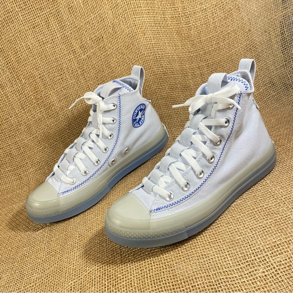 Converse Chuck Taylor All Star High Blue CX Explore Retro Sport Size 8 - Picture 1 of 12